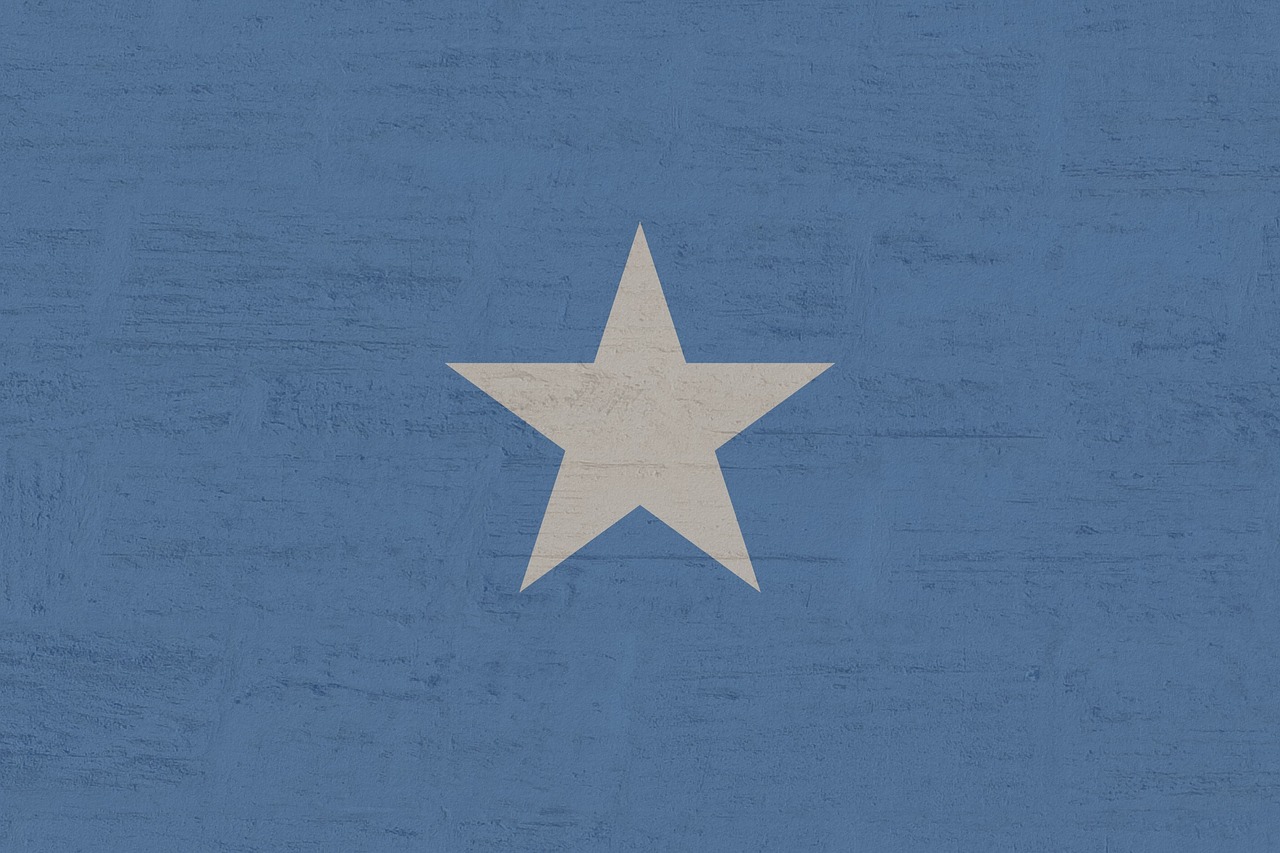 Flag of Somalia (photo credit: Kaufdex via pixabay)