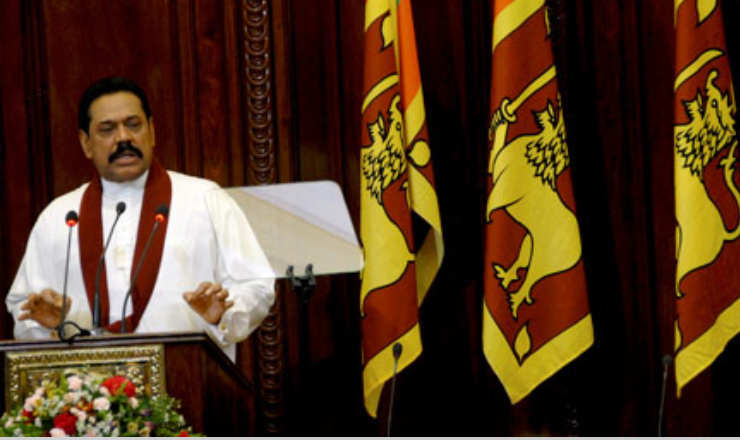 Sri Lankan President Mahinda Rajapaksa.(Photo: Reuters)