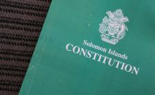 Constitution of Solomon Islands (photo credit: National Parliament of Solomon Islands via Facebook)