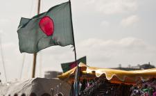 Flag of Bangladesh (photo credit: Mostaque Chowdhury via Wikimedia Commons)