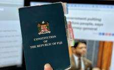 Fiji's 2013 Constitution (credit: Kelvin Anthony via RNZ Pacific)