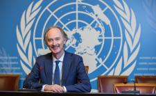 UN special envoy for Syria Geir Pedersen (photo credit: UN Geneva/flickr)