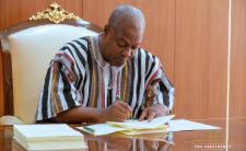 President of Ghana, John Dramani Mahama (credit: website of the Presidency of the Republic of Ghana)