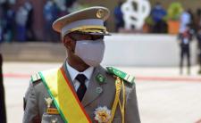 Interim President Colonel Assimi Goïta (photo credit: Reuters / Amadou Keita)