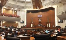 Second reading of the Constitution (Promulgation) Bill 2024 at the National Assembly of The Gambia (photo credit: Satang Nabaneh)