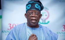 Nigerian President Bola Ahmed Tinubu (photo credit via TVC News)
