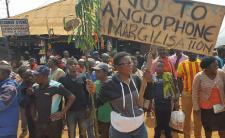Protesters denounce marginalization (photo credit: Ndi Eugene/Nation Media Group