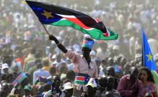 Celebration of South Sudan's Independence Day (photo credit: Reuters)