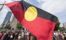 Aboriginal flag (photo credit: Getty Images)