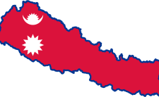 Flag of Nepal (photo credit: GDJ via pixabay)