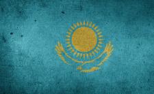 Flag of Kazakhstan (photo credit: Chickenonline via pixabay)