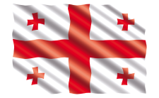 Flag of Georgia (photo credit: jorono via pixabay)