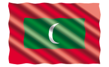 Flag of Maldives (photo credit: jorono via pixabay)