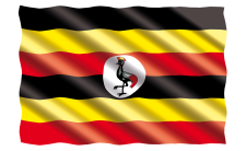 Flag of Uganda (photo credit: jorono via pixabay)