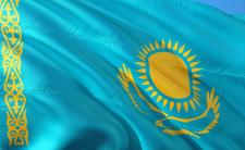 Flag of Kazakhstan (photo credit: jorono via pixabay)