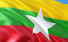 Flag of Myanmar (photo credit: jorono via pixabay)