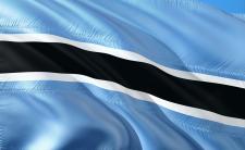 Flag of Botswana (photo credit: jorono via pixabay)