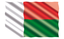 Flag of Madagascar (photo credit: jorono via pixabay)