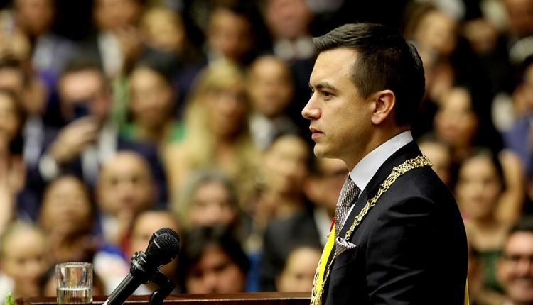 President of Ecuador, Daniel Noboa (credit: Presidency of Ecuador via Wikimedia Commons)