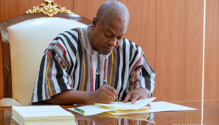President of Ghana, John Dramani Mahama (credit: website of the Presidency of the Republic of Ghana)