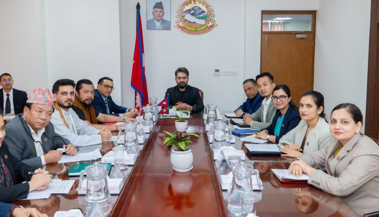 Meeting of Nepal's Council of Ministers convened by Prime Minister Walendra Shah (credit: Office of the Prime Minister of Nepal via Facebook)