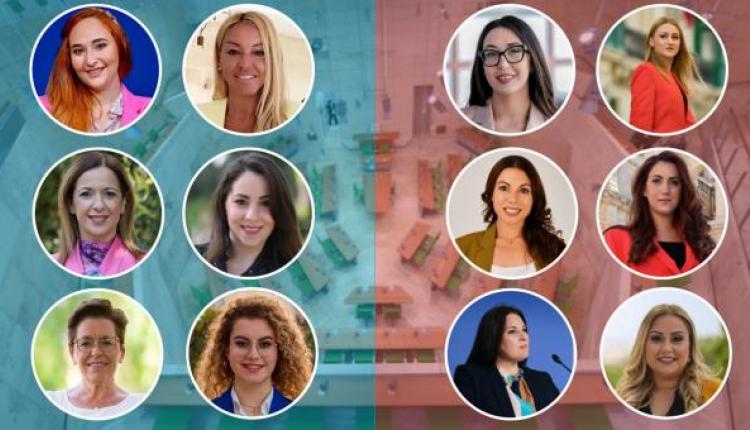 Politicians co-opted through Malta's gender-corrective mechanism (photo credit: Malta Independent) Politicians co-opted through Malta's gender-corrective mechanism (photo credit: Malta Independent)