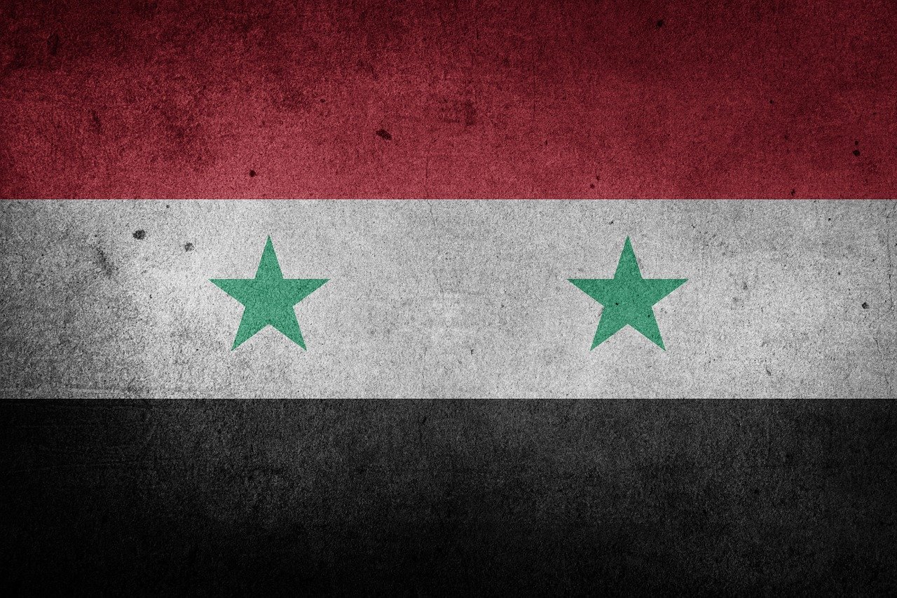 Flag of Syria (photo credit: Chickenonline via pixabay)