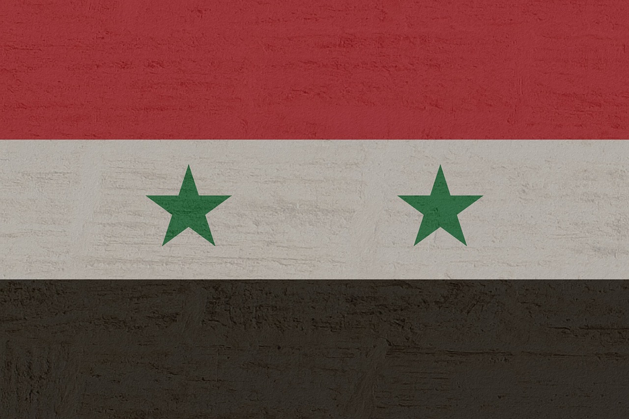 Flag of Syria (photo credit: Kaufdex via pixabay)