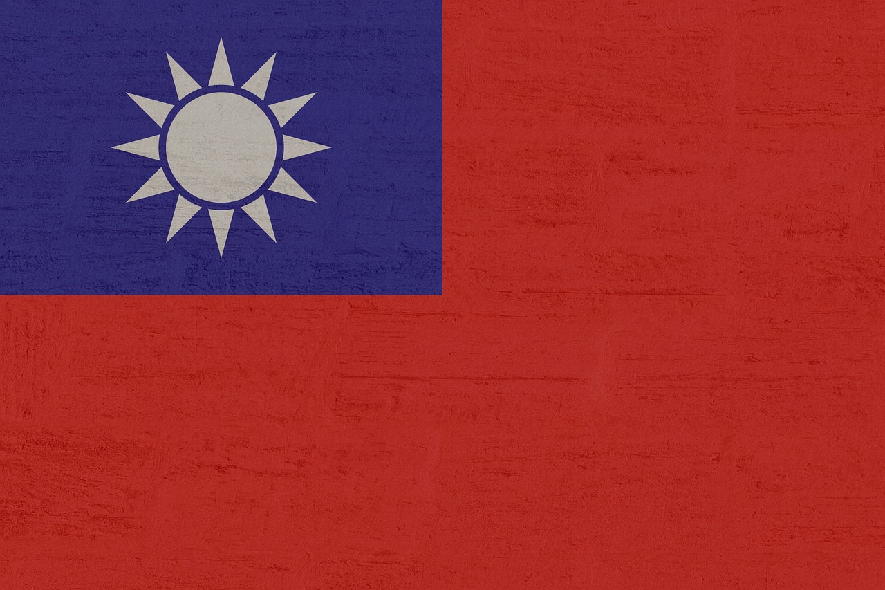 Flag of Taiwan (photo credit: Kaufdex via pixabay)