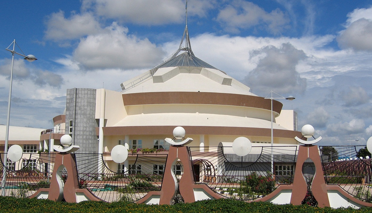 Parliament building in Tanzania's legislative capital, Dodoma 