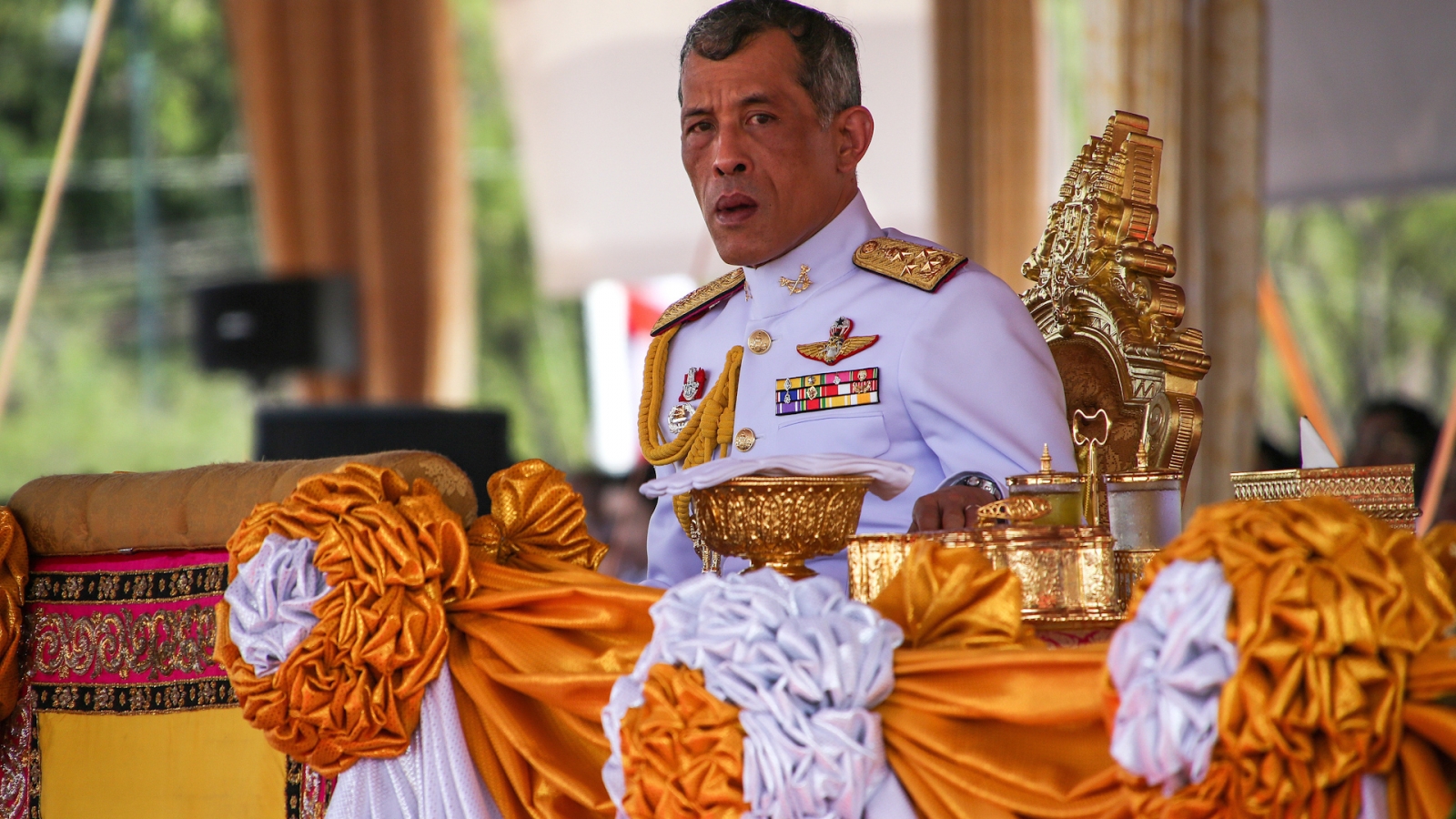 Maha Vajiralongkorn Bodindradebayavarangkun the King of Thailand (Photo credit: EPA/RUNGROJ YONGRIT)