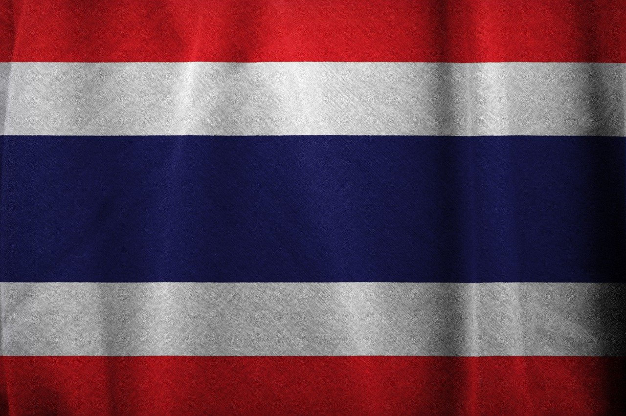 Flag of Thailand (photo credit: TheDigitalArtist via pixabay)