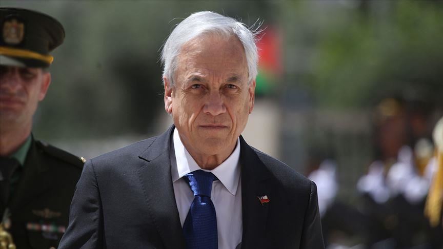 President of Chile Sebastián Piñera (photo credit: Anadolu Agency)
