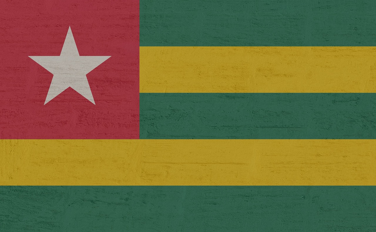Flag of Togo (photo credit: Kaufdex via pixabay) Flag of Togo (photo credit: Kaufdex via pixabay)
