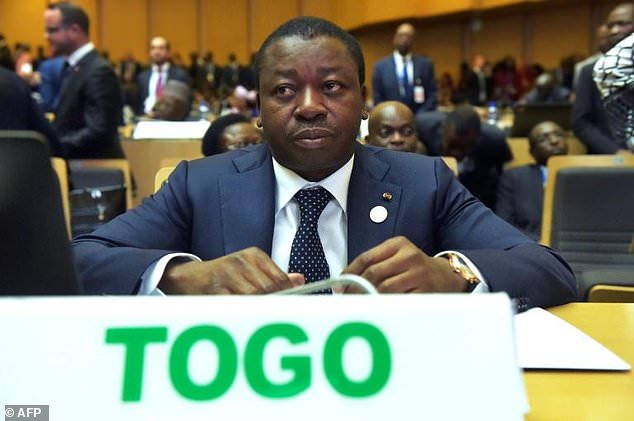 Togo President Faure Gnassingbe (photo credit: AFP)