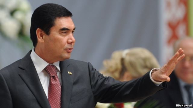 President Gurbanguly Berdymukhammedov (photo credit: RFERL)