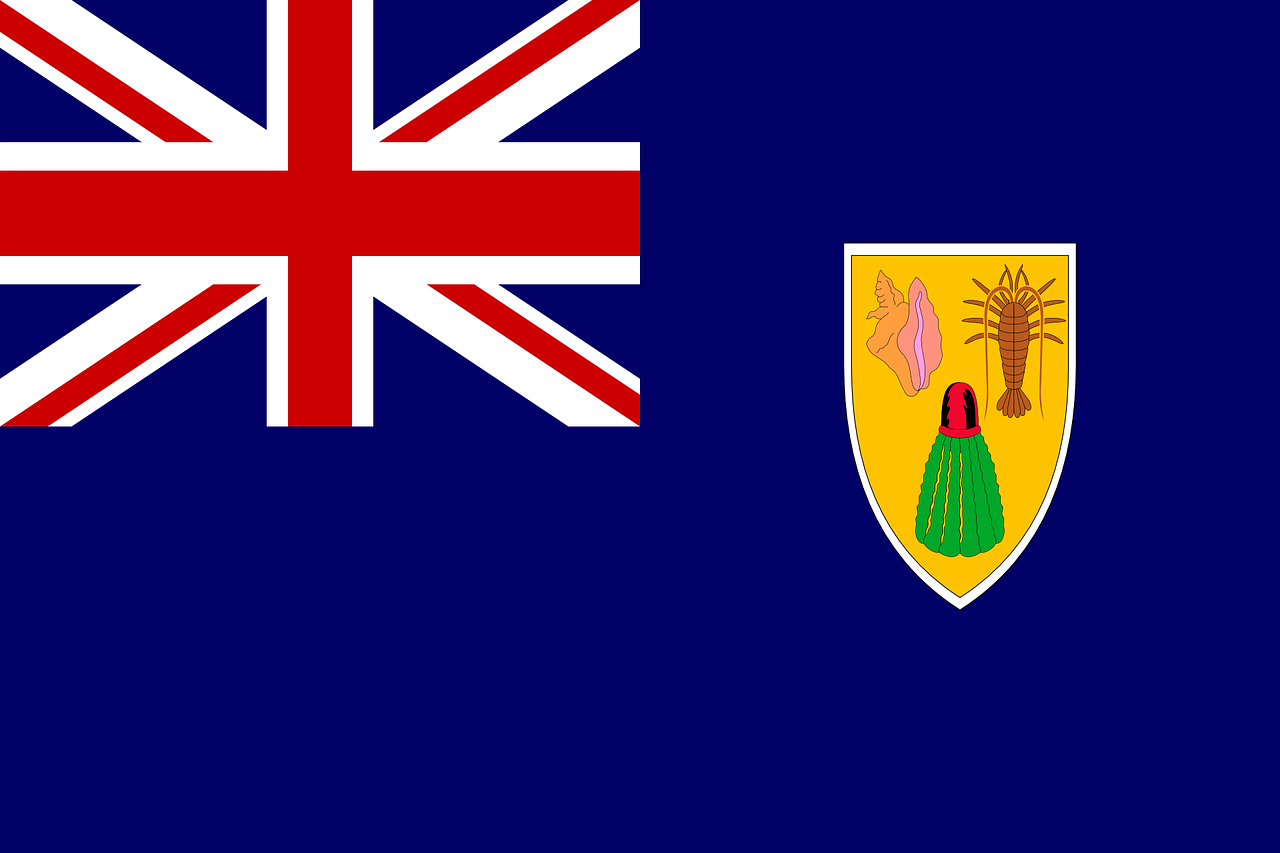 Flag of Turks and Caicos (photo credit: OpenClipart-Vectors via pixabay)