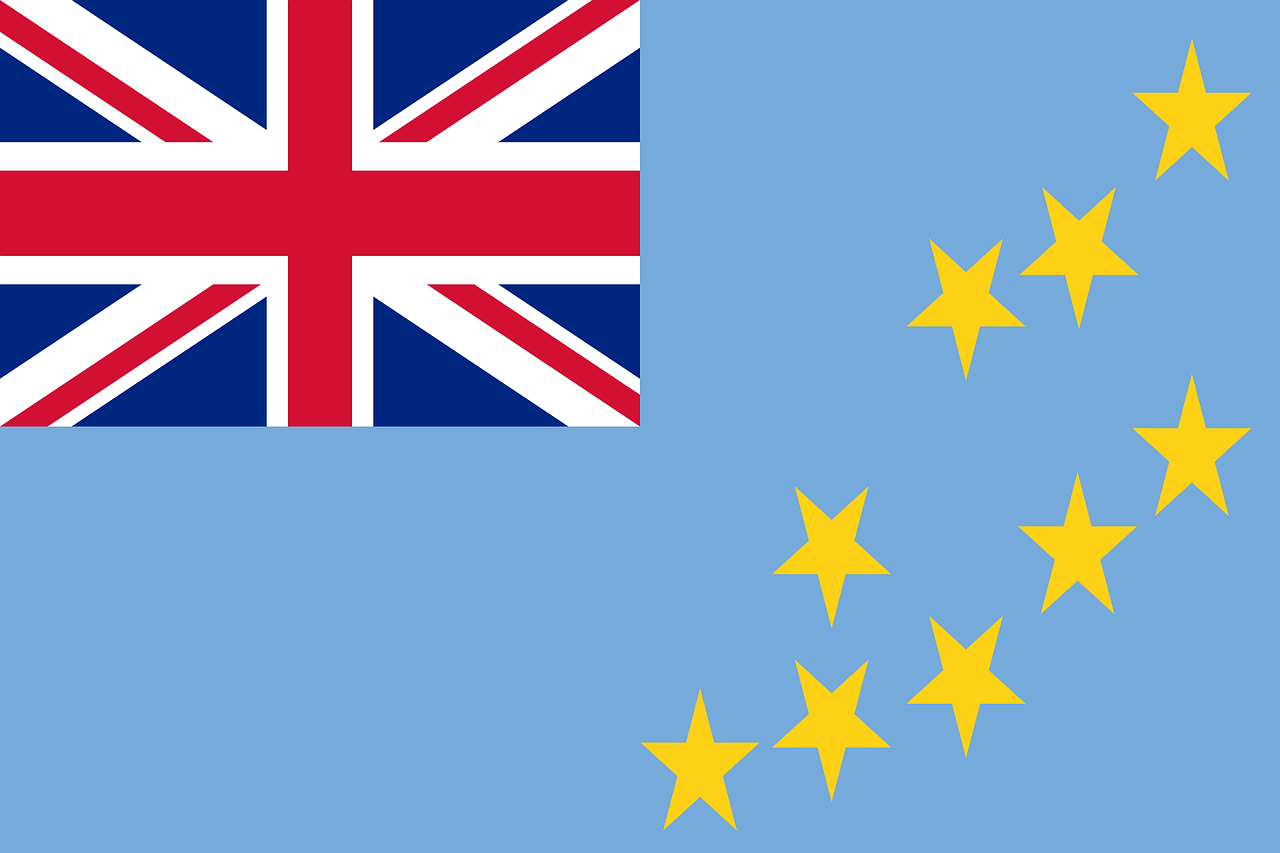 Flag of Tuvalu (photo credit: OpenClipart-Vectors via pixabay)