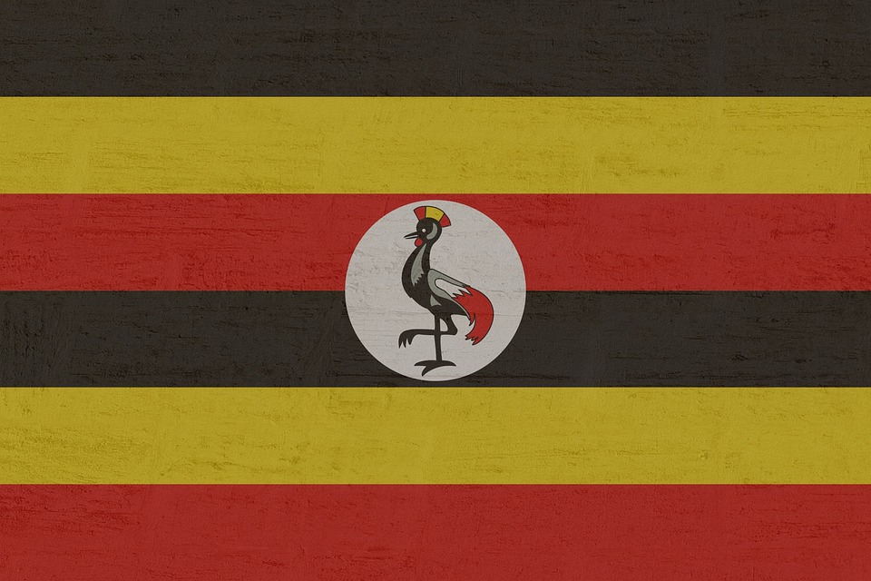 Flag of Uganda (photo credit: Kaufdex via pixabay)