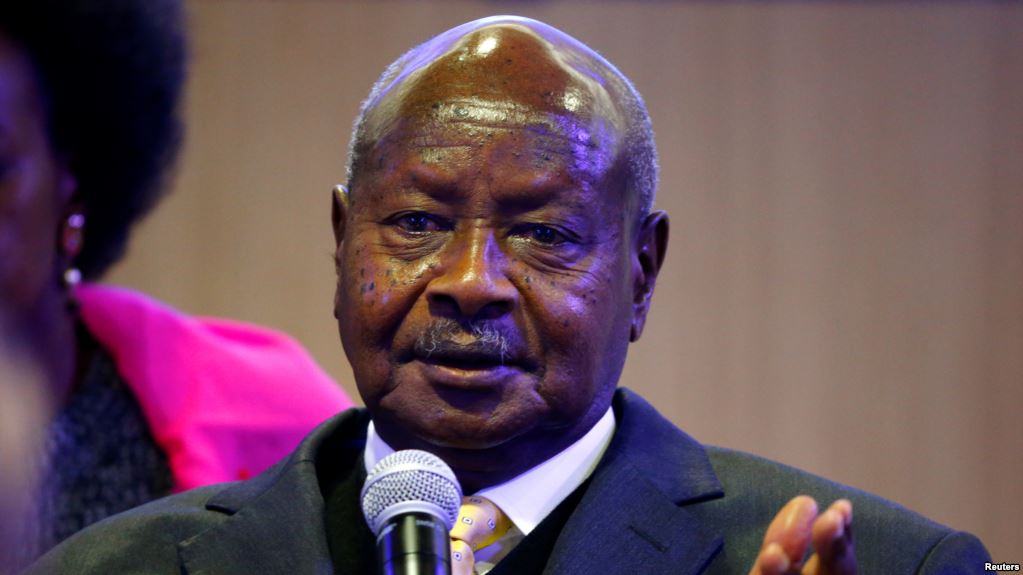 Ugandan President Yoweri Museveni (photo credit: VOA News)
