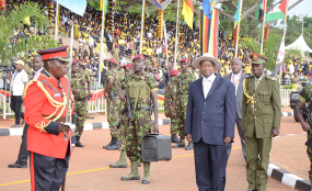 Ugandan president Yoweri Museveni (photo credit: The Observer)