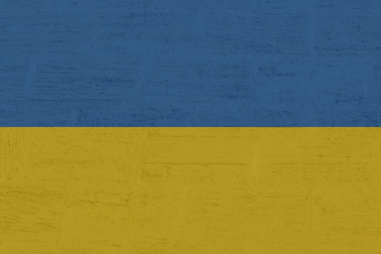 Flag of Ukraine (photo credit: Kaufdex via pixabay)