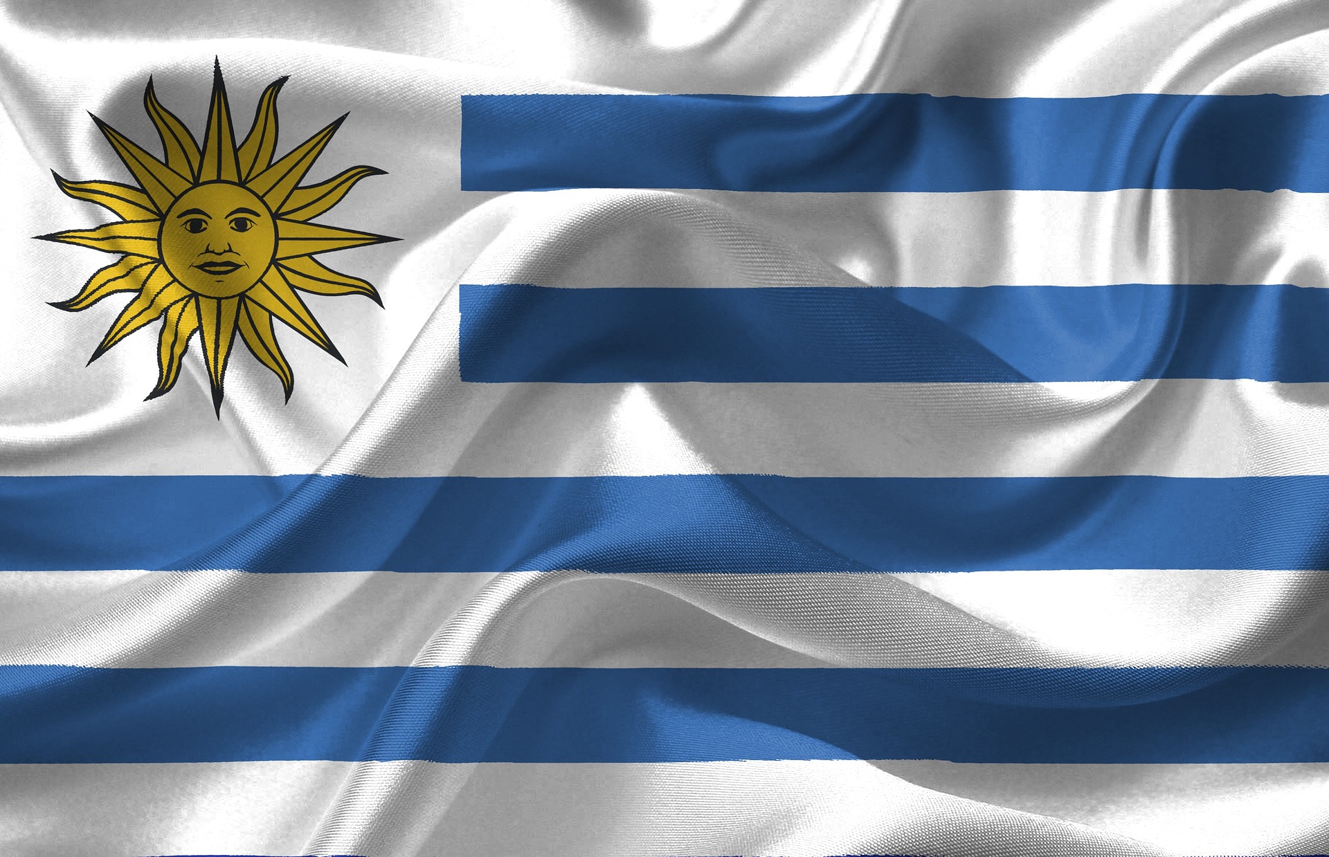 Flag of Uruguay (photo credit: DavidRockDesign via pixabay)